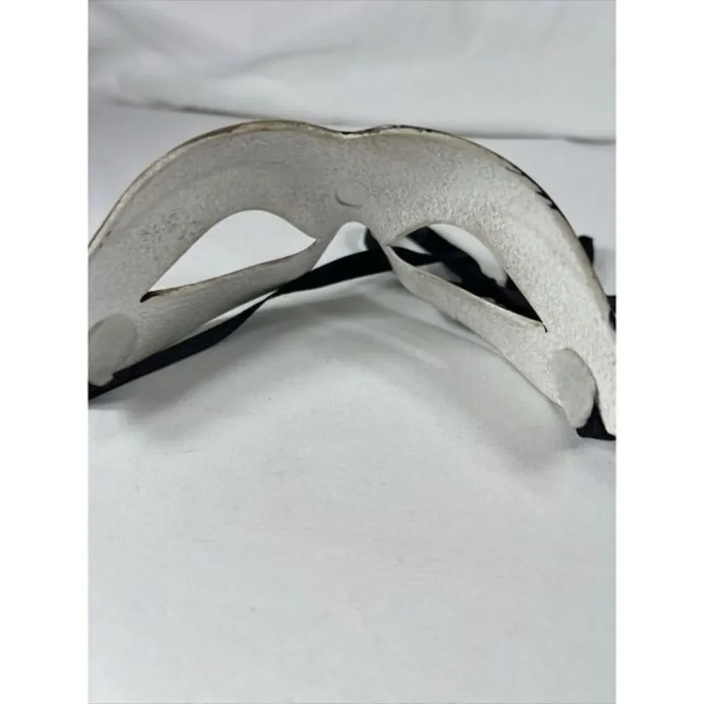Purple White Black Masquerade Mardi Gras Halloween Ball Mask‎